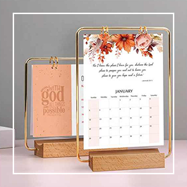 Desk calendars